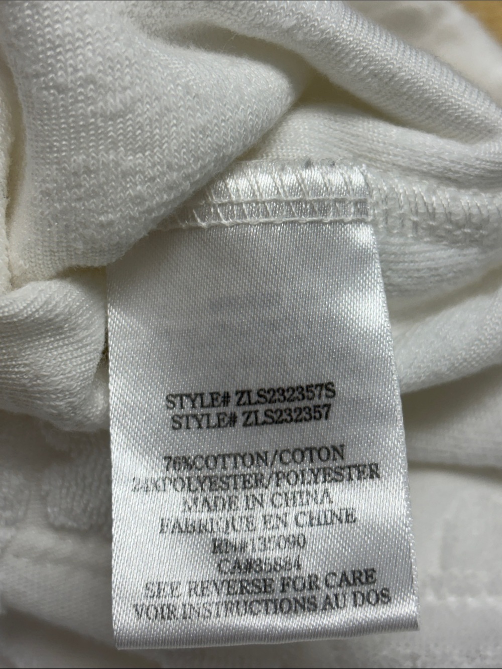EUC Z Supply Cabo Terry Romper Swim Coverup White Shell Tonal Floral Size S - Picture 3 of 5